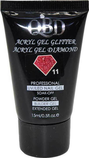 QBD Nail Acrygel Glitter 11 Diamond 11 15ml
