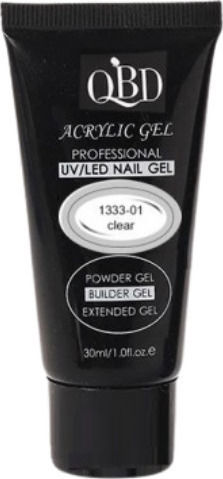 QBD Acrygel Νυχιών CLEAR 60ml
