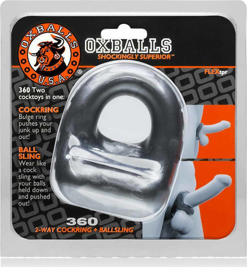 Oxballs 360 2-Way Cockring & Ballsling Steel