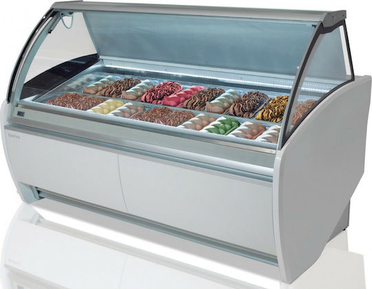 Infrico Εμπορικό Ψυγείο Παγωτού VAR 15H VAR15H Υ131xΠ156.2xΒ114.5cm