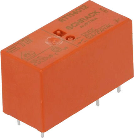 Schrack Реле 12V 12Спецификация 1бр RT114012