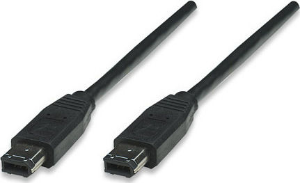 Manhattan Firewire Cable IEEE1394 6-pin - 6-pin 1.8m