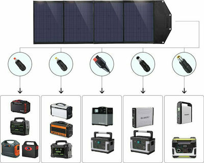 Choetech SC009 Foldable Solar Charger for Portable Devices 100W with USB connection (CH.SC009)