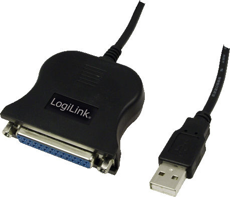 LogiLink Καλώδιο USB 2.0 σε RS232 25-pin female 1.5m