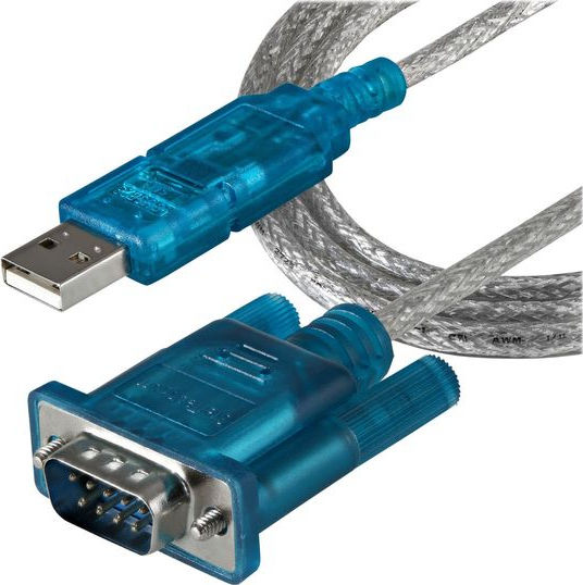 StarTech Καλώδιο USB-A σε RS232 9-pin male 0.9m Μπλε