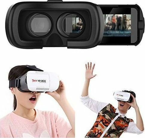 VR Box V2 Cască VR pentru Mobil de la 4.7" până la 6"