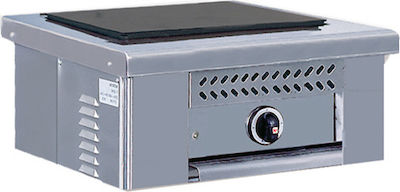 North Tabletop Commercial Electric Burner with 1 Hearths 3kW 43x49.5x29cm