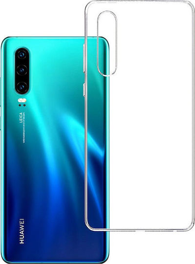 Hurtel Back Cover Σιλικόνης 0.5mm Διάφανο (Huawei P30)