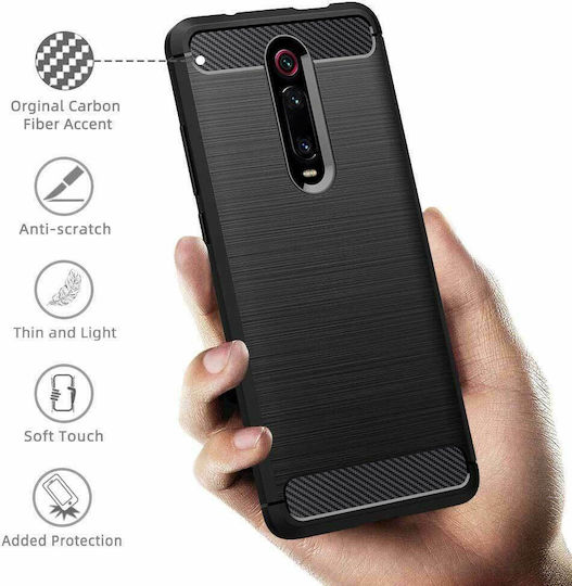 Forcell Back Cover Σιλικόνης Μαύρο (iPhone XS Max)