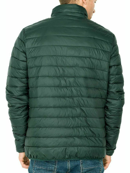 Basehit Men's Winter Puffer Jacket Green