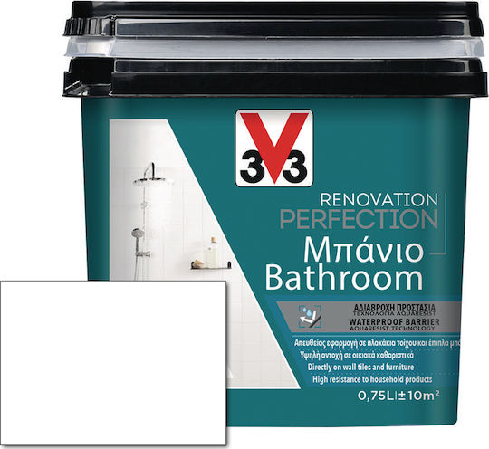 V33 Renovation Perfection Bathroom Цвят Бял Бял 750мл