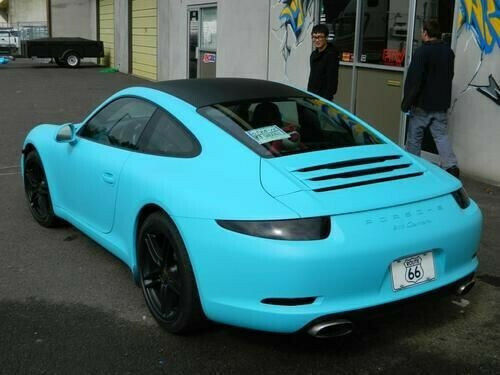 Plasti Dip Protective Car Paint 1000ml in Turquoise Color