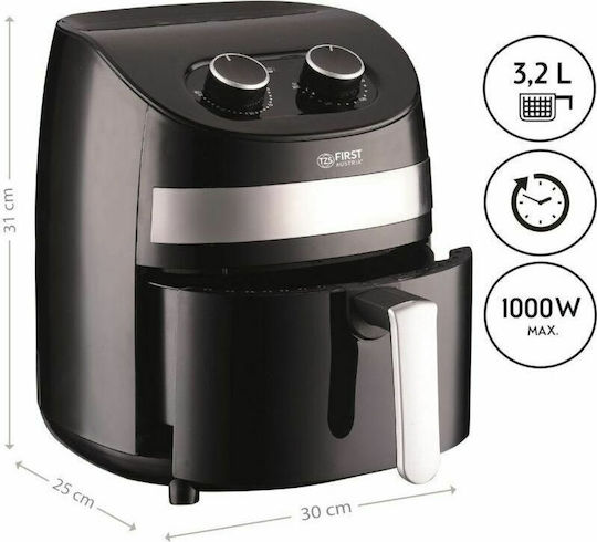 First Austria Еър Фрайър с Wi-Fi 3.2лт Черен FA-5053-2