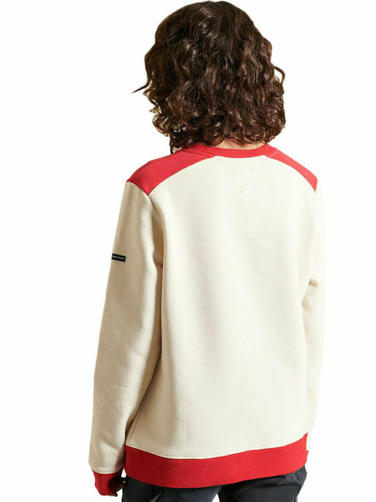 Superdry Colourblock Bb Women's Sweatshirt Beige