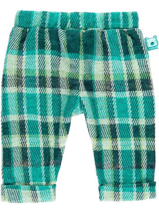 Boboli Boys Fabric Trouser Green