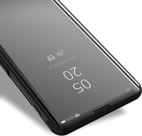 Hurtel Clear View Book Plastic Negru (Xiaomi Mi 9)