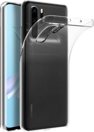 Hurtel Back Cover Σιλικόνης 0.5mm Διάφανο (Huawei P30 Pro)