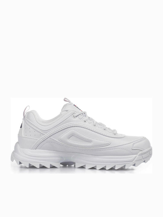 Distorter Adidași Chunky Pentru Femei Albi