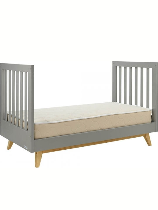 Bebe Stars Oslo Seturi de mobilier pentru copii cu Pat, Comodă și Dulap Gri / Bej