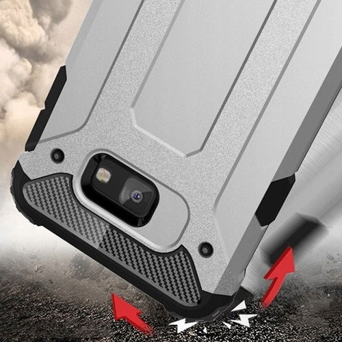 Hurtel Back Cover Plastic Gri (Galaxy J4+)