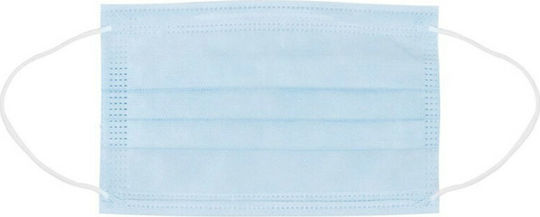 Kikka Boo Single-use Mask for Adults Protective Mask Fabric Blue 4110911025 50pcs