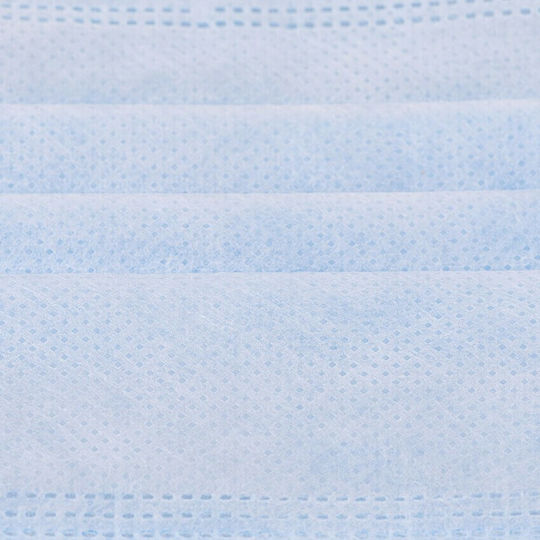 Kikka Boo Single-use Mask for Adults Protective Mask Fabric Blue 4110911025 50pcs