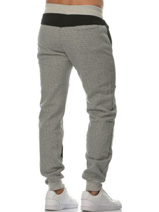 Paco & Co Men's Sweatpants with Rubber Gray