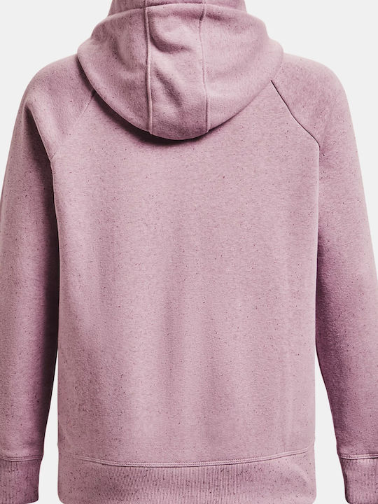 Rival Women's Hooded Fleece Sweatshirt Mauve Pink