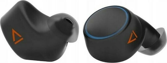 Creative Outlier Air In-ear Bluetooth Handsfree Ακουστικά με Αντοχή στον Ιδρώτα και Θήκη Φόρτισης Μαύρα