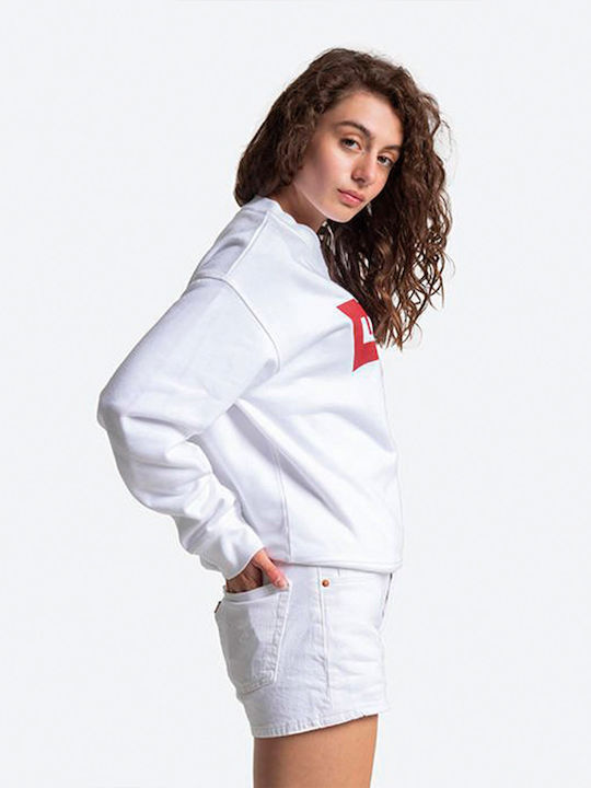 Core Batwing Long Women's Sweatshirt White