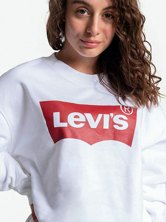 Core Batwing Long Women's Sweatshirt White