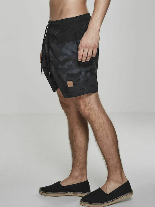 Men's Swimwear Shorts Black / Dark Camo