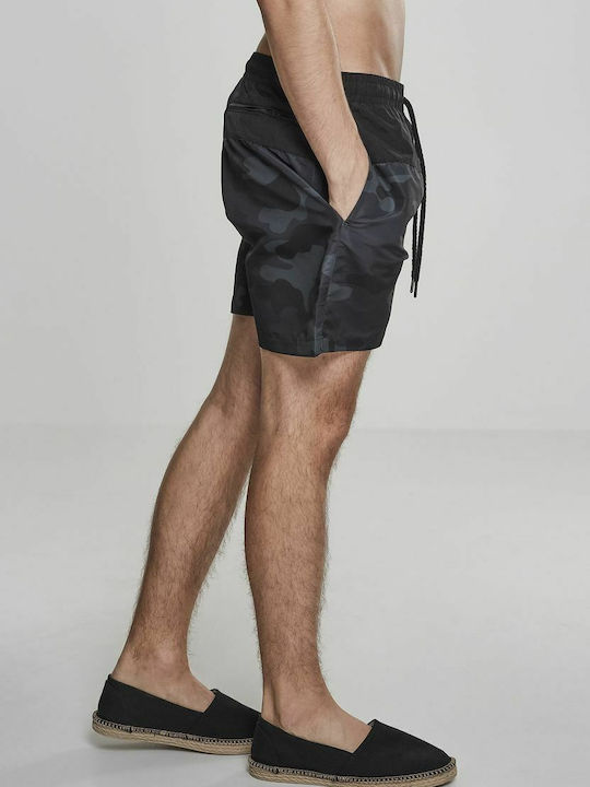 Men's Swimwear Shorts Black / Dark Camo