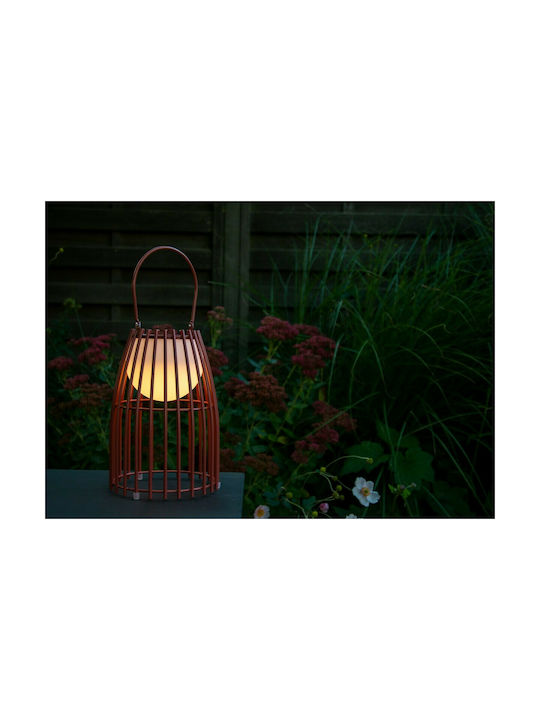 Lucide Lightning Lucide Lightning Außenstehlampe Laterne 3W mit Warmes Weiß Licht IP44 Braun