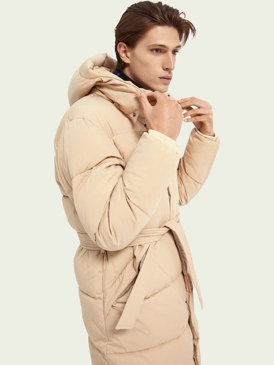 Зимно яке Puffer Бежов