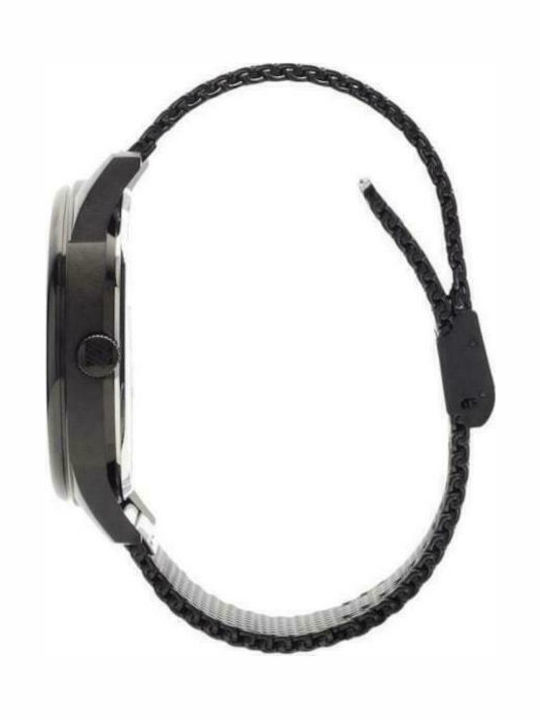 Tommy Hilfiger Damon Ανδρικό Ρολόι 44mm Χρονογράφος Μπαταρίας με Μαύρο Μεταλλικό Μπρασελέ