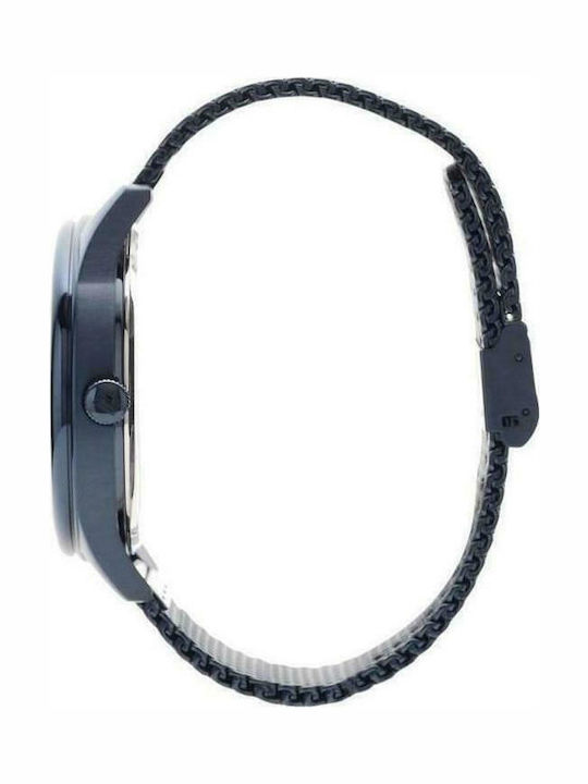 Tommy Hilfiger Damon Ανδρικό Ρολόι 44mm Χρονογράφος Μπαταρίας με Μπλε Μεταλλικό Μπρασελέ