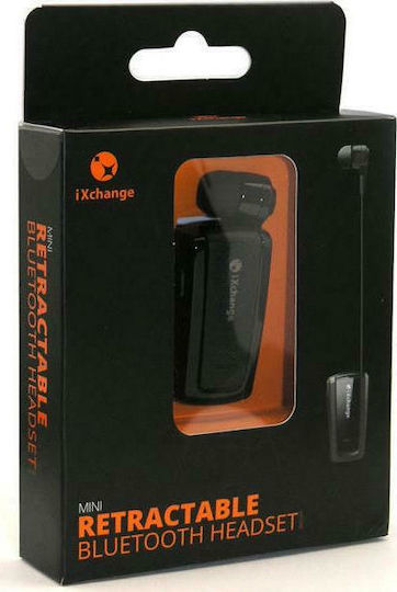 iXchange UA-25 In-ear Bluetooth Handsfree Ακουστικό Πέτου Χρυσό