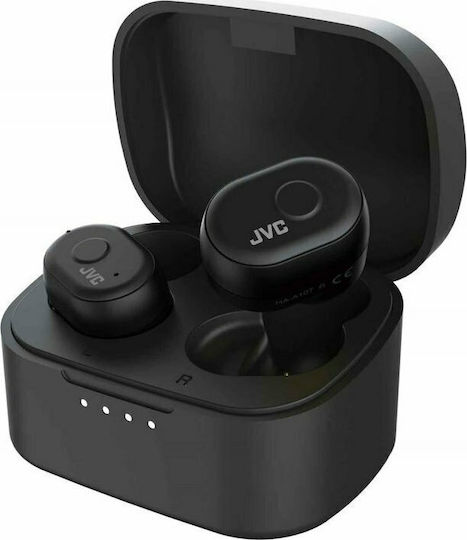 JVC HA-A10T In ear Bluetooth хендсфри Слушалки с Устойчивост на Пот и Кутийка за Зареждане Черен