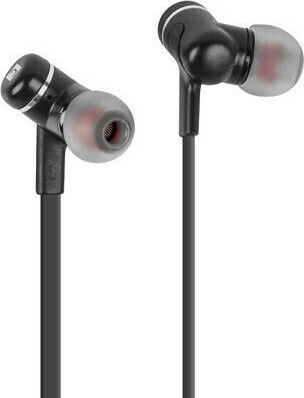 Natec NSL-1337 In-Ear Bluetooth-Freisprecheinrichtung Kopfhörer mit Schweißresistenz Schwarz