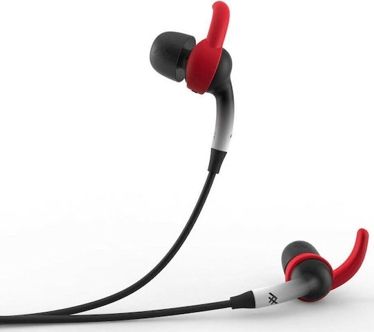 iFrogz Sound Hub Plugz In-ear Bluetooth Handsfree Ακουστικά με Αντοχή στον Ιδρώτα Μαύρο/Λευκό