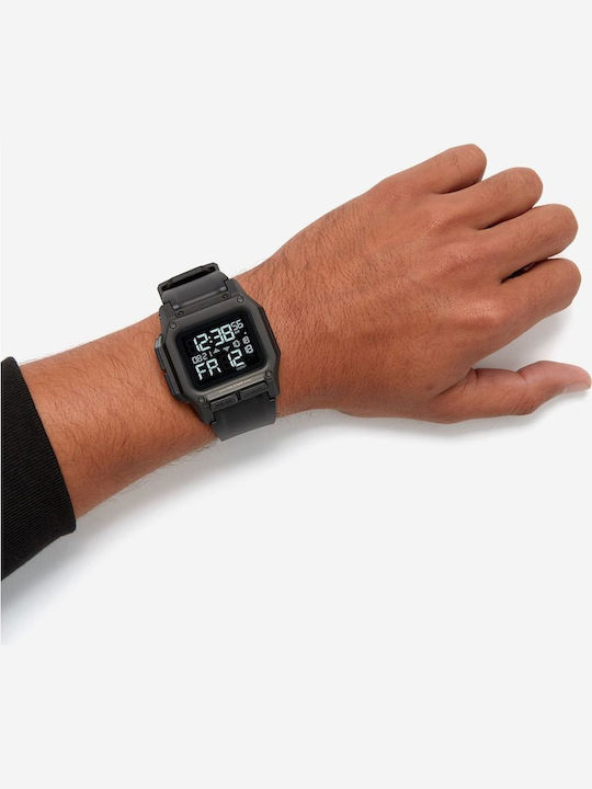 Nixon Regulus Ψηφιακό Ανδρικό Ρολόι 46mm Μπαταρίας με Μαύρο Καουτσούκ Λουράκι