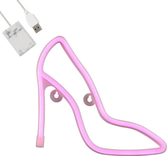 GloboStar Women Shoes Decorative Lamp Figure Pink