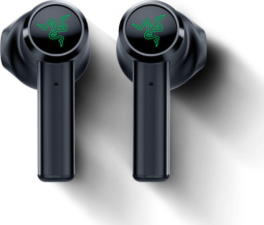 Razer Hammerhead (2019) In ear Bluetooth хендсфри Слушалки с Устойчивост на Пот и Кутийка за Зареждане Черен