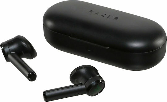 Razer Hammerhead (2019) In ear Bluetooth хендсфри Слушалки с Устойчивост на Пот и Кутийка за Зареждане Черен
