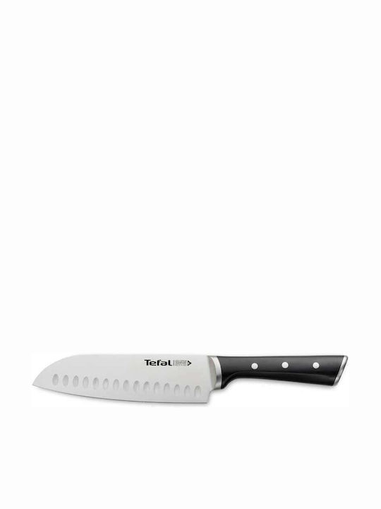 Tefal Ice Force Knife Set with Block from Stainless Steel 5pcs