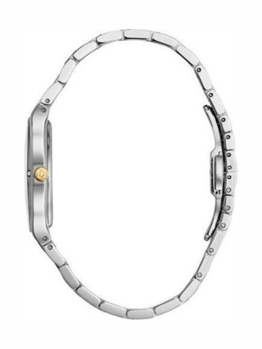 Bulova Diamond Collection Ρολόι Μπαταρίας με Μεταλλικό Μπρασελέ Bulova Diamond Collection Ρολόι Μπαταρίας με Μεταλλικό Μπρασελέ