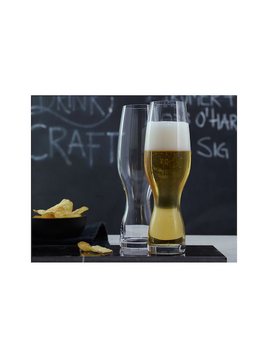 Spiegelau Craft Set Gläser Bier, μπίρας aus Glas 380ml 4Stück