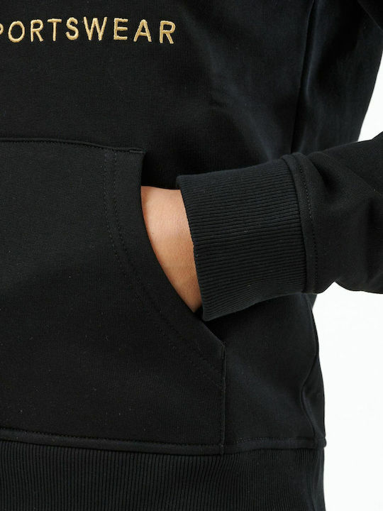 Archieve Shield Women's Sweatshirt Hooded Black