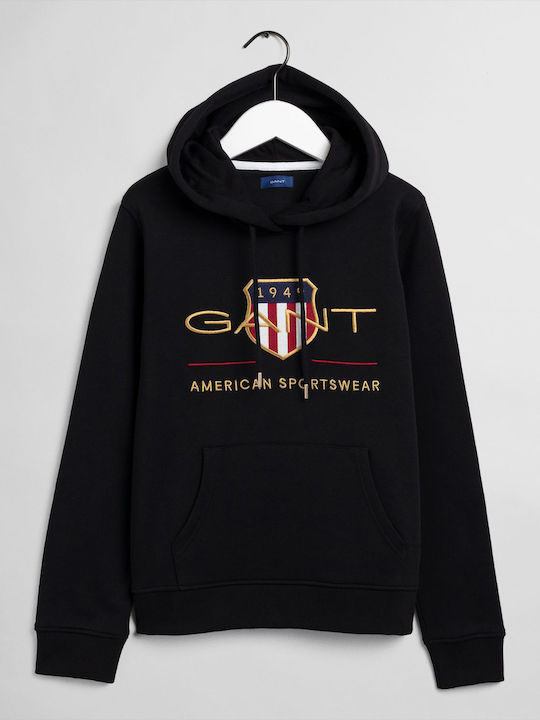 Archieve Shield Women's Sweatshirt Hooded Black